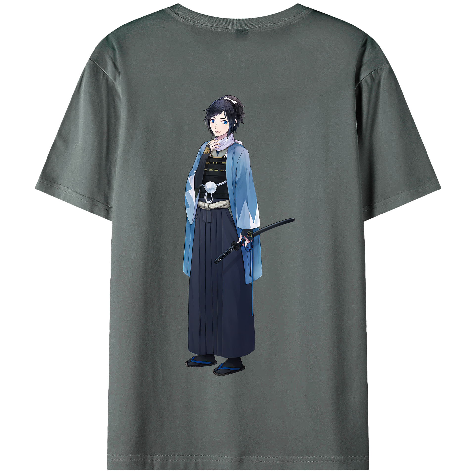 （画像用） 刀剣乱舞 Touken Ranbu 綿100％半袖Tシャツ（背面プリント）